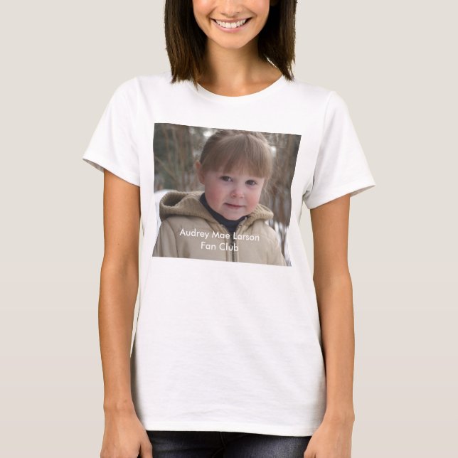 T-tröja för Audrey fläktklubb (kvinnor) T Shirt (Framsida)