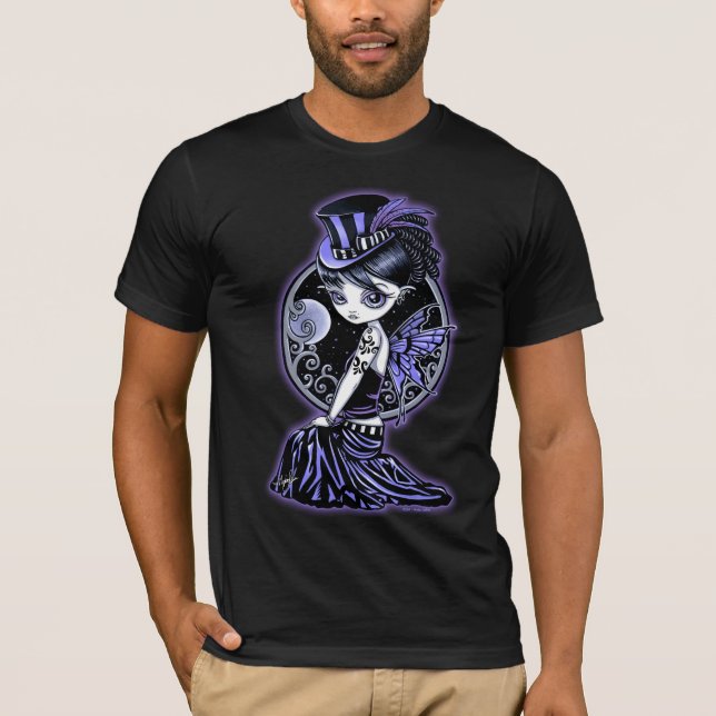 T-tröja "för Audrey" gotisk Victorianfe T-shirt (Framsida)