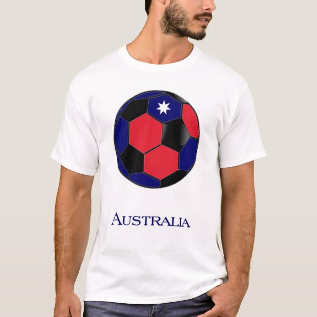 T-tröja för Australien vmfotboll Tee (Framsida)