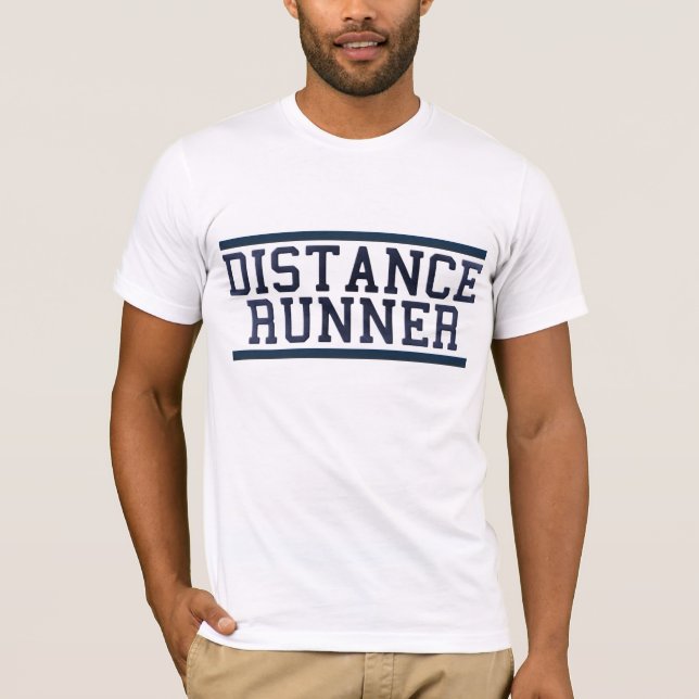 T-tröja för avståndsspringer tee shirt (Framsida)