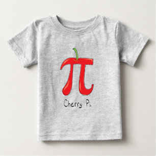 T-tröja för baby för barn för dag för Pi för T Shirt