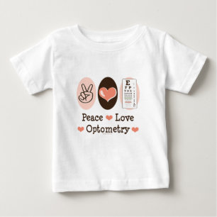 T-tröja för baby för optometriker för t shirt