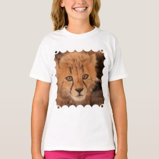 T-tröja för babyCheetahbarn Tee Shirt