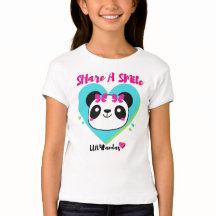 T-tröja för Babydoll för LUV4Pandas-hjärta- &