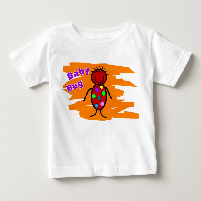 T-tröja för babykrypspädbarn--Förtjusande T Shirt (Framsida)