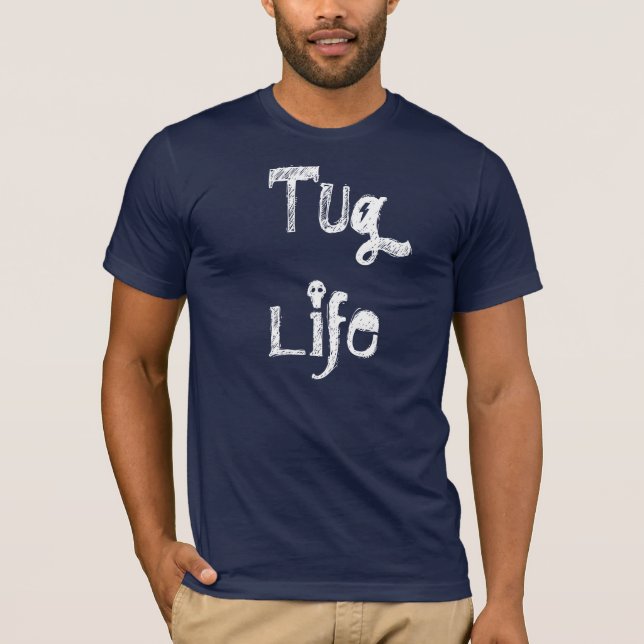 T-tröja för backe NY Sledders.com "för T-shirt (Framsida)