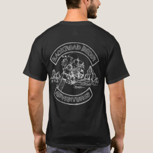 T-tröja för BackRoad bikersvart T Shirt
