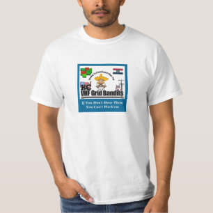 T-tröja för bandit för KC-VHF-raster med T-shirt