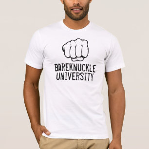 T-tröja för Bareknuckle universitetenOne-two Tee