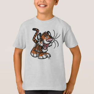 T-tröja för barn för Lil tecknadtiger Tee