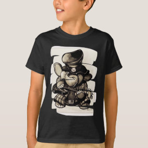 T-tröja för barn för Metalphant metallpenseldra T Shirt