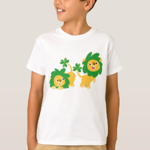 T-tröja för barn för st patrick's daytecknadlej tee shirt