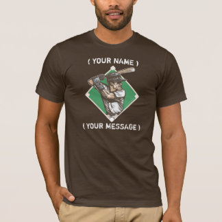 T-tröja för baseballsmetanpassade tee