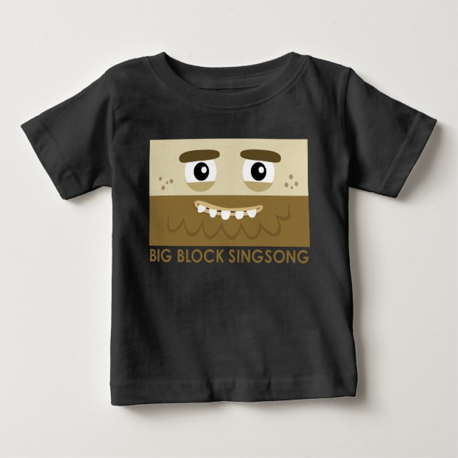 T-tröja för BBSS-grottmanbaby T-shirt (Framsida)