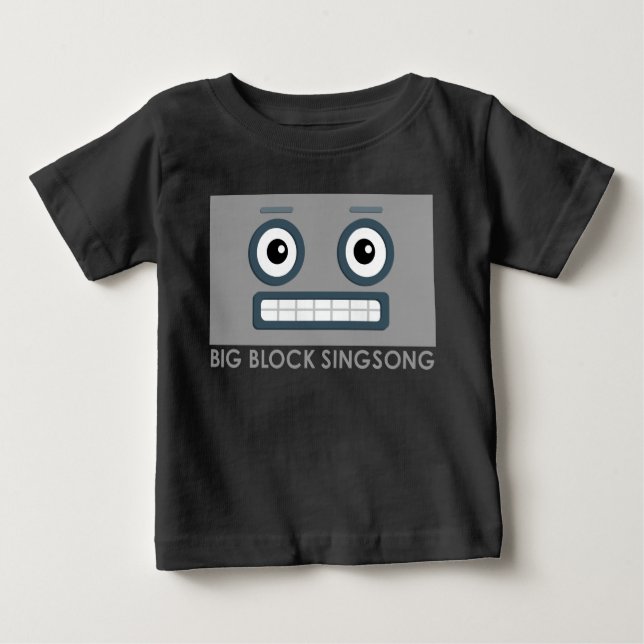 T-tröja för BBSS-robotbaby T Shirt (Framsida)