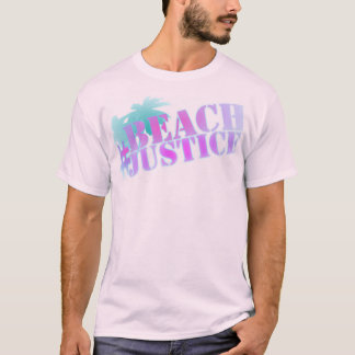 T-tröja för #BEACHJUSTICE70-talThrowback T-shirt