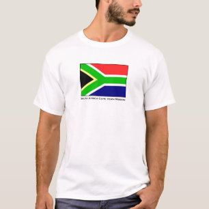 T-tröja för beskickning för Sydafrika uddTown L T-shirt