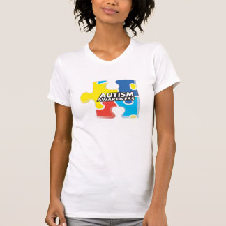 T-tröja för biet för Autismmedvetenhetpussel T-shirt