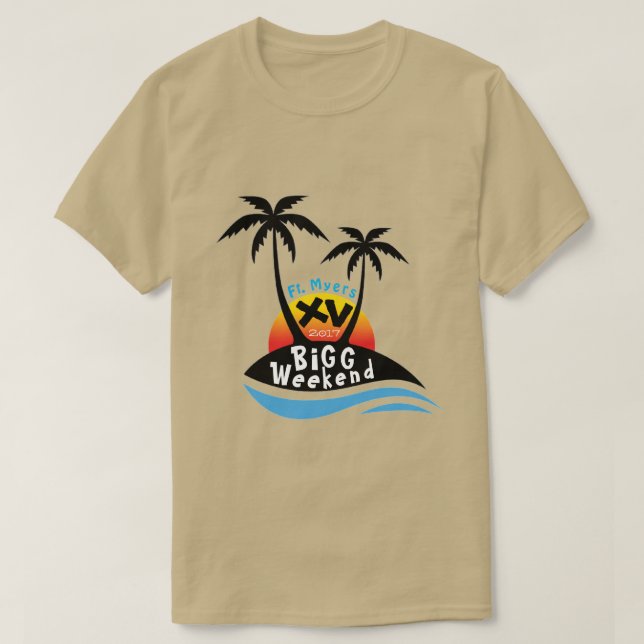 T-tröja för BiGGhelg XV T-shirt (Design framsida)