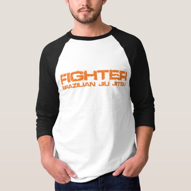 T-tröja för BJJ-kämpeRaglan Tee Shirt (Framsida)