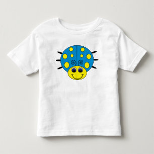 T-tröja för blått- och gultnyckelpigaungar tee shirt