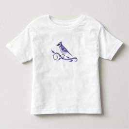 T-tröja för blåttJay småbarn T-shirt