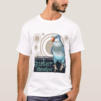 T-tröja för blåttQuakerparakiter T-shirt
