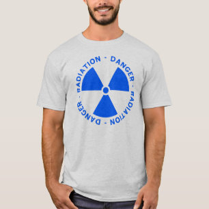 T-tröja för blåttutstrålningssymbol t shirt