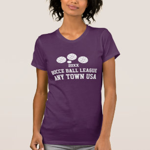 T-tröja för BOCCE-BOLLanpassade T Shirt