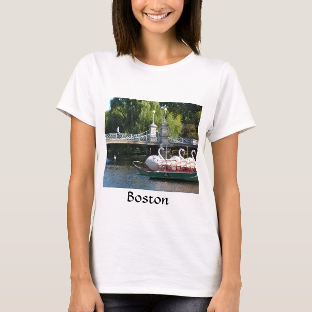 T-tröja för Boston allmänhetträdgård Tee Shirt (Framsida)