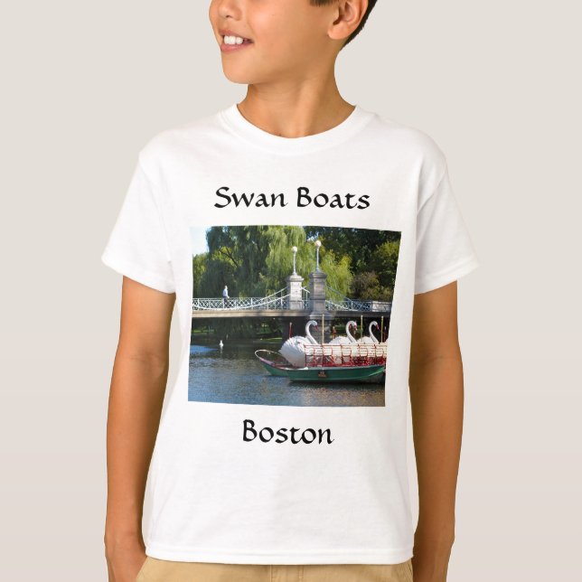 T-tröja för Boston svanfartyg T Shirt (Framsida)