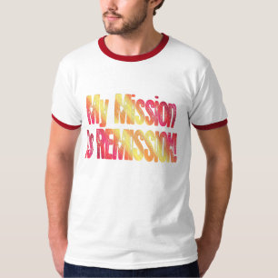 T-tröja för bot för cancerbeskickningRemission T-shirt