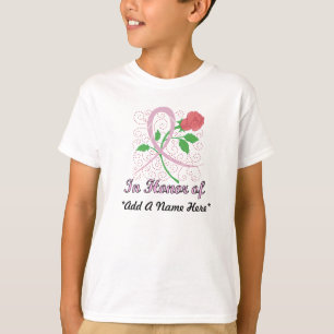 T-tröja för bröstcanceranpassadebarn tee shirt