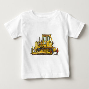 T-tröja för BulldozerDozerspädbarn T Shirt