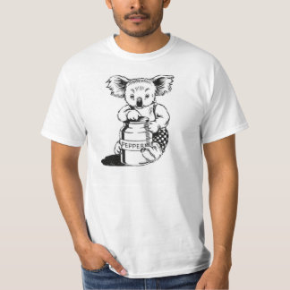 T-tröja för burk för Blinky räkningpepparmint Tee