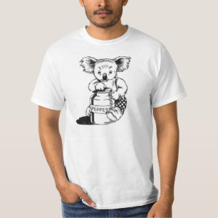T-tröja för burk för Blinky räkningpepparmint Tee Shirt