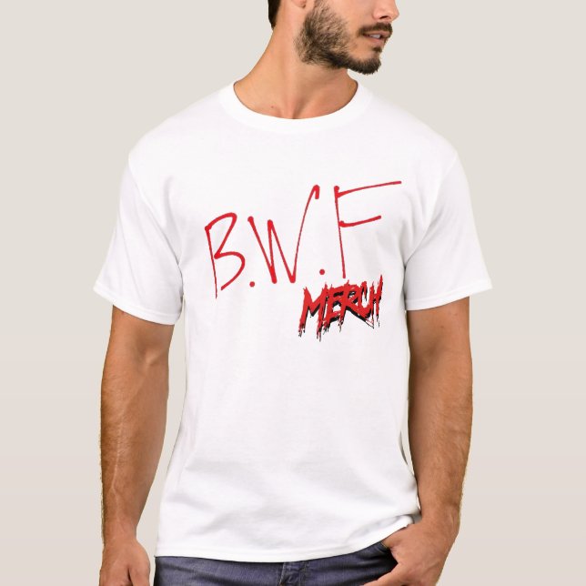 T-tröja för BWF MERCH Tröja (Framsida)