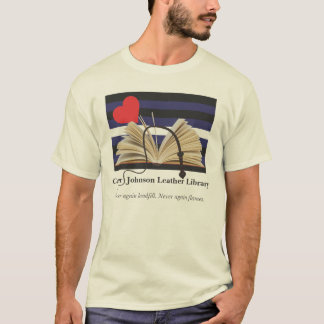 T-tröja för Carter/Johnson läderbibliotek Tröja