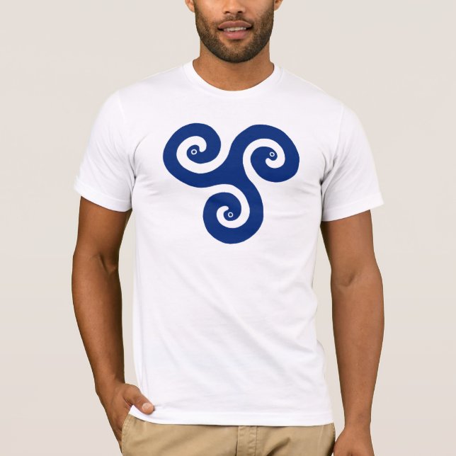 T-tröja för Celtictrippelspiral Tröja (Framsida)