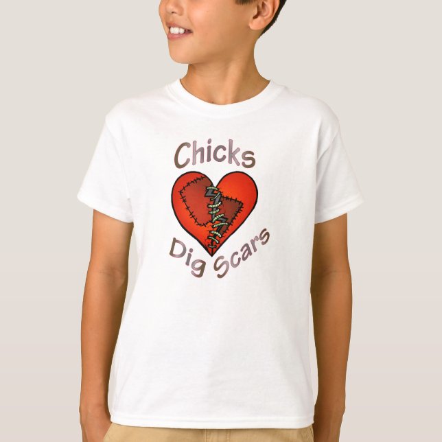 T-tröja för chickpikärr tee shirt (Framsida)