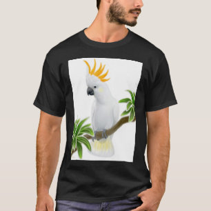 T-tröja för Citronkakaduamörk Tee Shirt