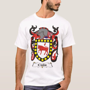 T-tröja för Colefamiljvapensköld T Shirt
