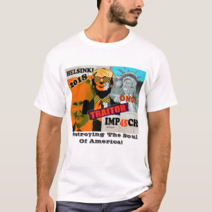 T-tröja för Collage för trumfPutin Helsingfors T Shirt