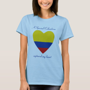 T-tröja för Colombia flaggaälskling T-shirt