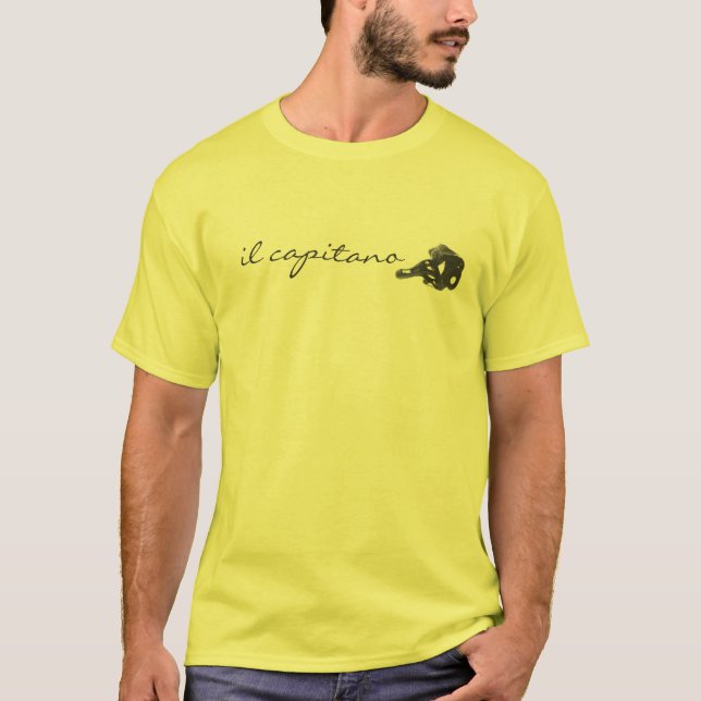 T-tröja för Commedia dell'ArteIl Capitano Tee Shirt (Framsida)