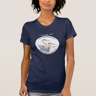 T-tröja för Cornell Heronsillustration Tee Shirt