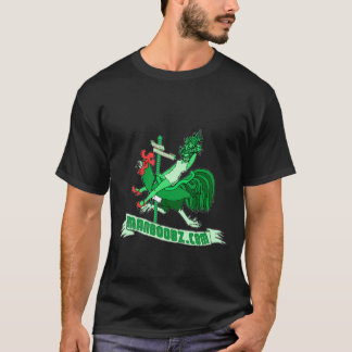 T-tröja för dåligapojkekarusell (grönt och rött) t shirt