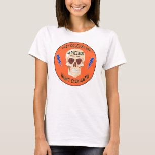 T-tröja för damagentorange t shirt