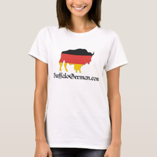 T-tröja för damBisonlogotyp T Shirt
