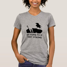 T-tröja för damer för BUSYBOY-"KUNG FU" STIL | T Shirt